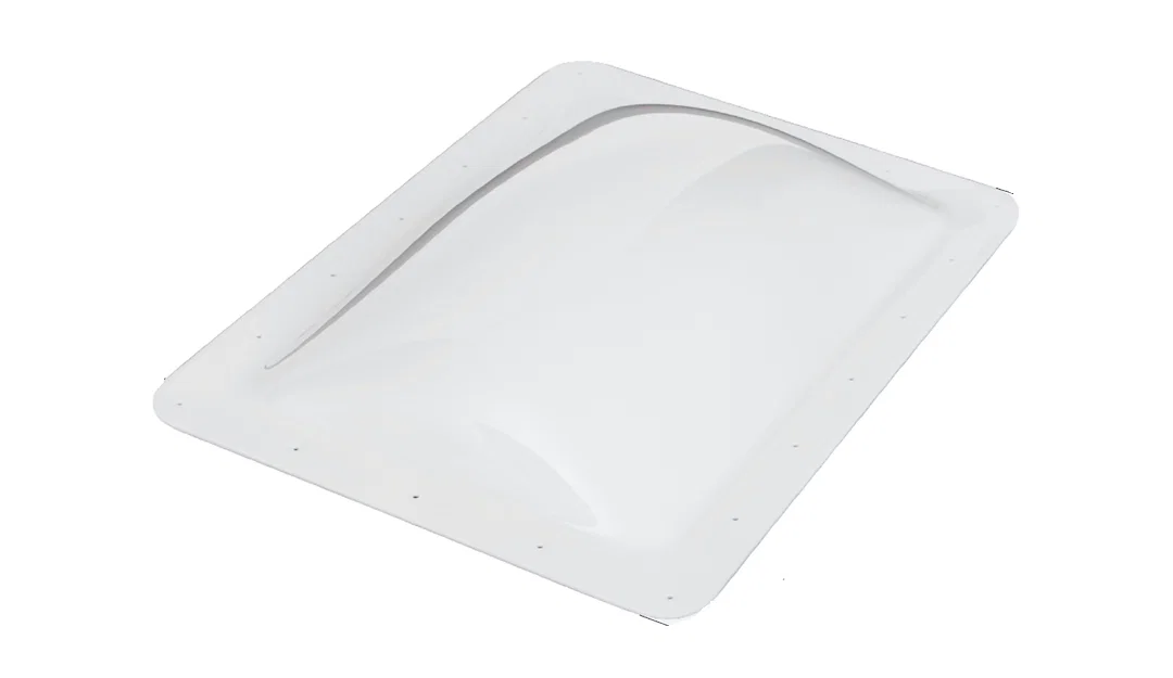 01819 – ICON Skylight, 4 Inch High Bubble Type Dome Rectangular For 22 Inch Length x 14 Inch Width Opening 26 Inch Le...